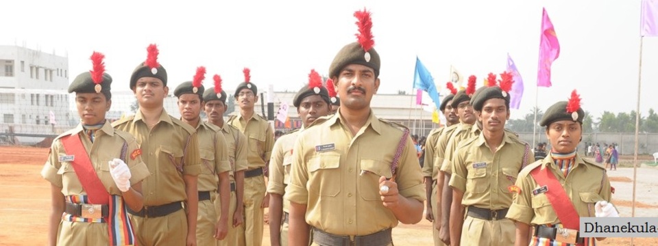 NCC CADETS @ DHANEKULA